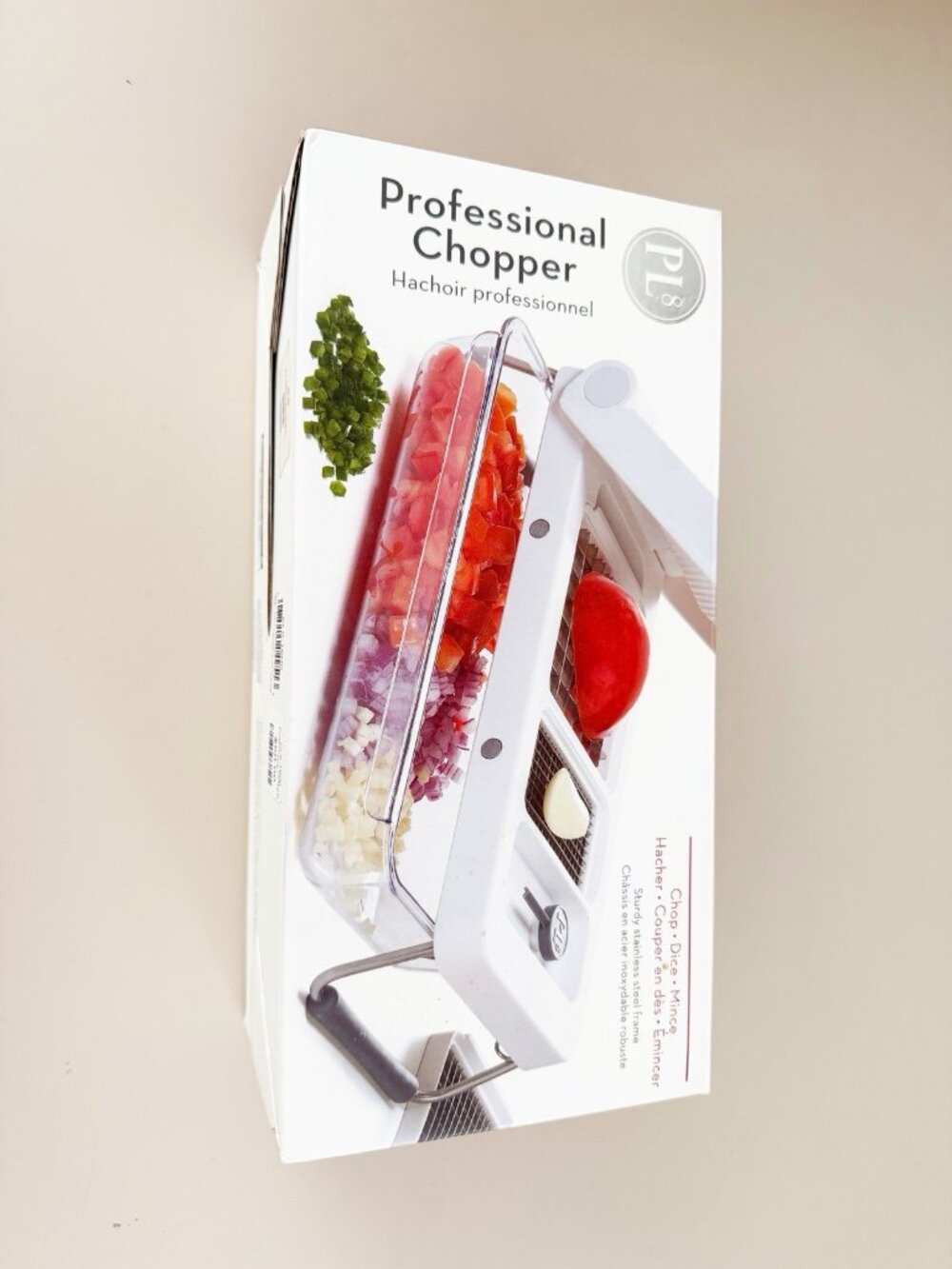 PL8 Professional Vegetable Chopper Chop-Dice-Mince Sturdy Stainless Frame New!